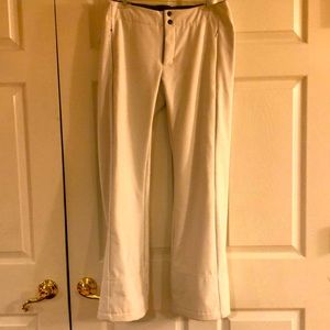 The North Face ski pants woman medium white